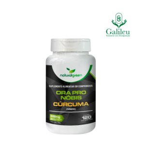 foto do produto Ora Pro Nóbis + Cúrcuma 600g - Suplemento Alimentar - Naturalgreen