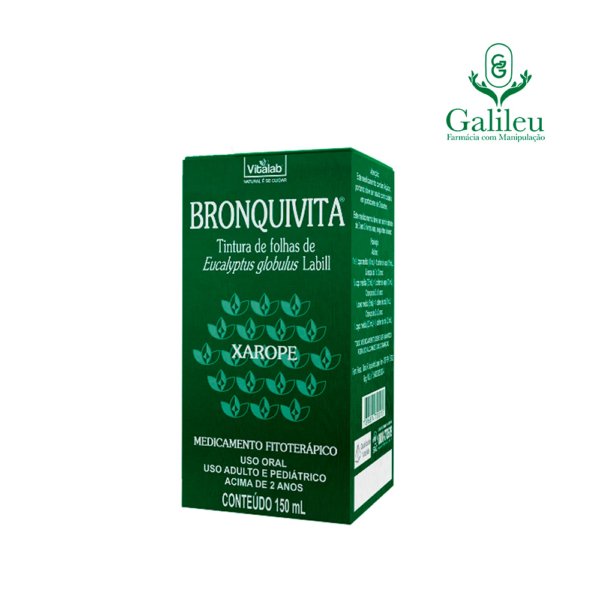 foto do produto Xarope Bronquivita Fitoterápico 150ml - Vitalab
