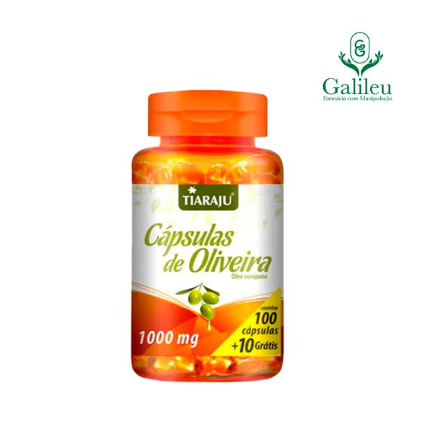 foto do produto Cápsulas de Oliveira - 100 + 10 Cápsulas - Tiaraju