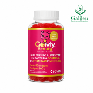 GoMy Beauty Cabelos goma, Pele e Unhas -  60 gomas - Sovitá