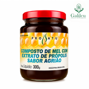 Mel com Própolis e Agrião 300g - Pronatu