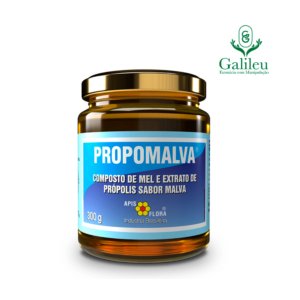 foto do produto Mel com Própolis e Malva 300g - PROPOMALVA - Apis Flora