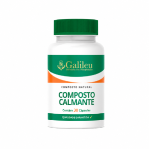 Composto Calmante - Fórmula Relaxante e Apoio ao Sono