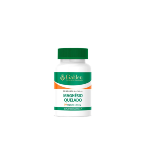 Magnésio Quelado 250mg - Farmácia Galileu C/ 30,6090 Caps