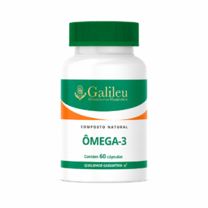 Cápsulas de Ômega 3 - Farmácia Galileu