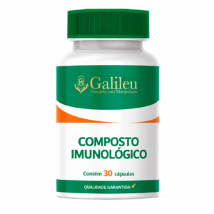 Composto Imunológico - Suporte nutricional para a imunidade - C/ 30,60,90 Cápsulas