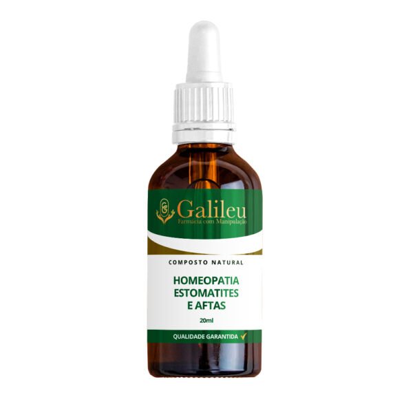 Imagem de Homeopatia Estomatite Aftas - 20ml