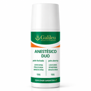 Anestésico Duo: Pele Aberta & Pele Fechada - Farmácia Galileu