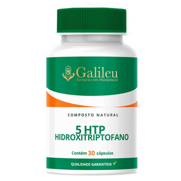 5 HTP - Hidroxitriptofano 100mg - Equilíbrio Natural para a Mente e o Corpo