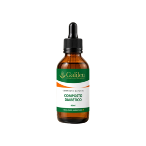 Composto Diabético Líquido 60ml - Equilíbrio Natural para os Níveis de Glicose