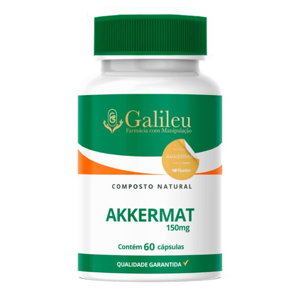 Cápsulas Akkermat 150mg – Regulação Natural do Apetite e Metabolismo - 30 à 90 Caps