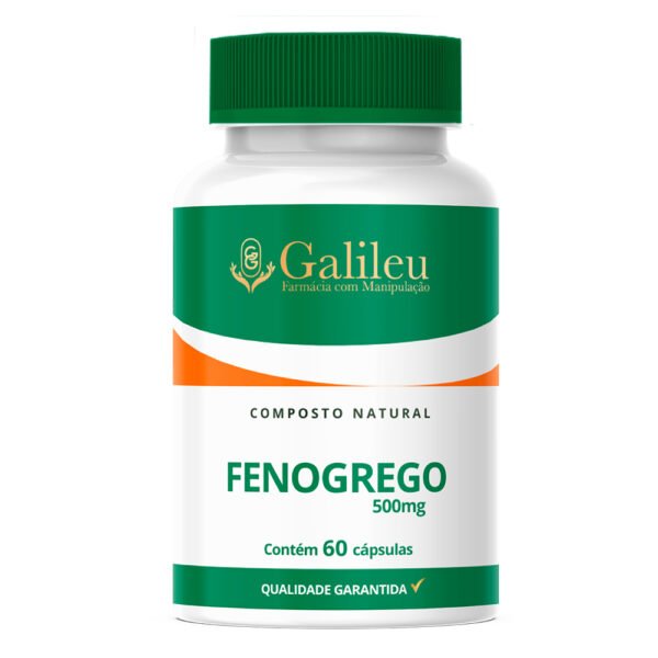 Cápsulas de Feno-grego 500mg – Equilíbrio e Bem-Estar - 30 à 90 Caps - Image 2