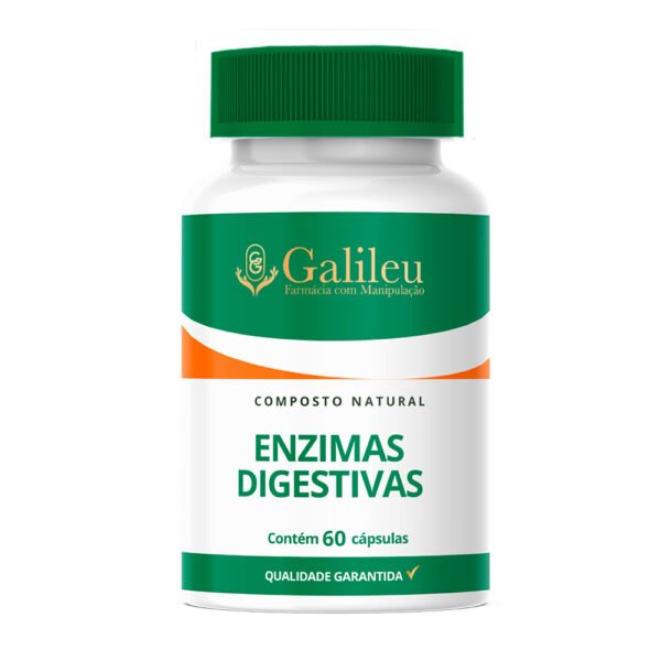 Composto Enzimas Digestivas - Digestão Saudável - 60 à 180 Caps - Image 2