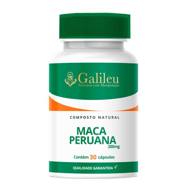 Maca Peruana 300mg – Energia, Vitalidade e Equilíbrio Natural - 30 à 90 Caps