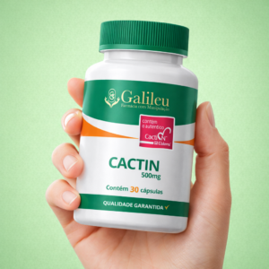 Cápsulas Cactin 500mg – Controle de Peso e Saúde Óssea - 30 à 90 Cap