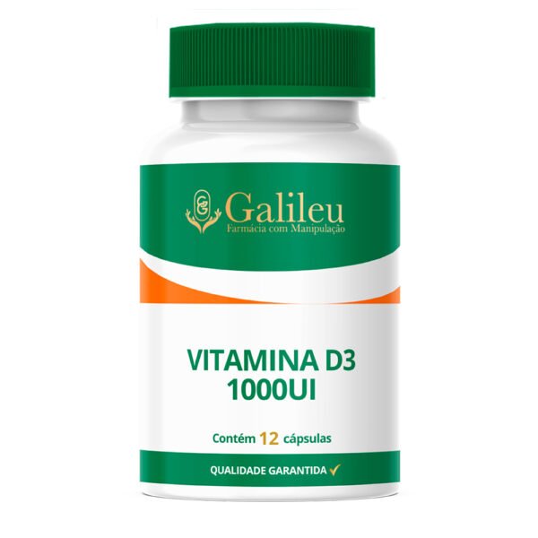 Vitamina D3 1000UI Cápsula Semanal - Suporte Essencial para a Saúde e Bem-Estar - C/ 4,8,12 Caps - Image 3