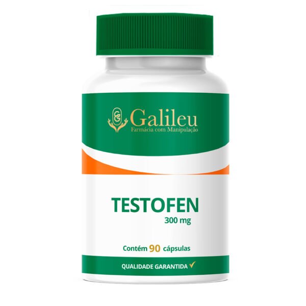Testofen 300mg – Suplemento para Força, Desempenho e Testosterona - C/ 30,60,90 Cápsulas - Image 3