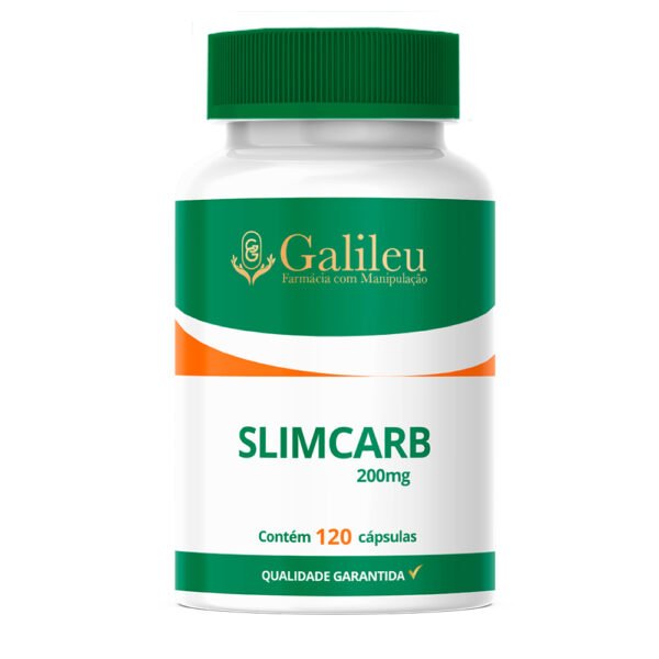 Cápsulas SlimCarb 200MG - Redutor de Medidas e Controle de Carboidratos - 60,120,180 Caps - Image 3