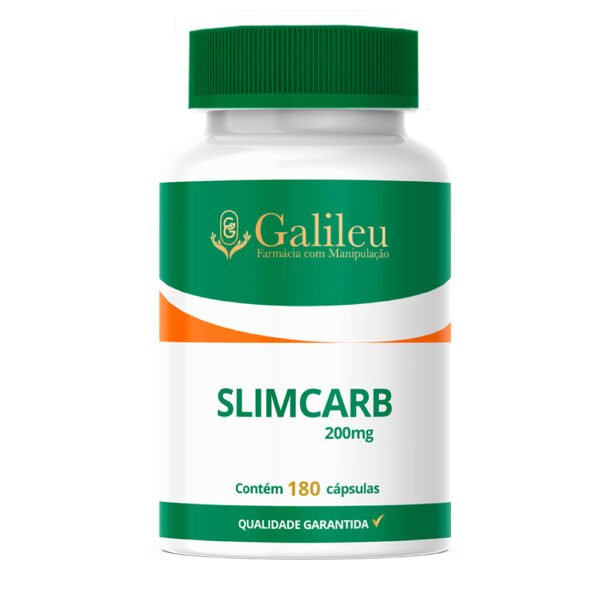 Cápsulas SlimCarb 200MG - Redutor de Medidas e Controle de Carboidratos - 60,120,180 Caps - Image 2