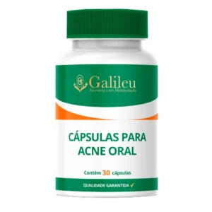 Cápsula para Acne Oral – Controle Natural da Oleosidade e Saúde da Pele - C/ 30,60,90 Caps