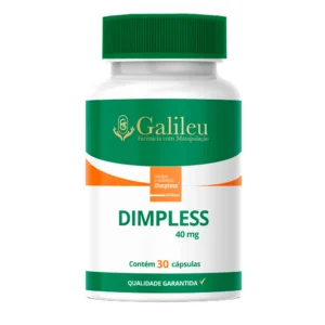 Cápsulas Dimpless 40mg - Redução da Celulite com Tecnologia Avançada - C/ 30,60,90 Cápsulas