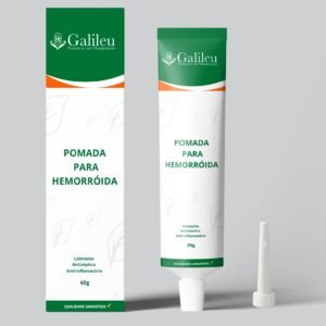 Pomada para Hemorroida - Alívio e Tratamento Local - 30g/60g/90g