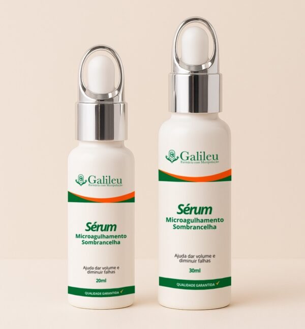 Sérum Microagulhamento para Sobrancelhas – Estímulo e Preenchimento Avançado - 20,30 ml
