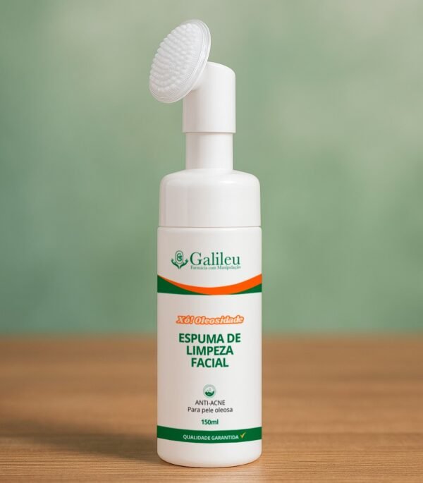 Espuma Facial para Pele Acneica e Oleosa – Limpeza e Equilíbrio para o Rosto - 150 ml