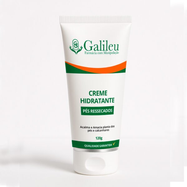 Creme Pés Ressecados Hidratante - Cuidado Intensivo para Pés Secos e Rachados - 60,90,120g