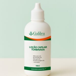 Loção Capilar Turbinada – Estímulo ao Crescimento e Fortalecimento dos Fios - 100 ml