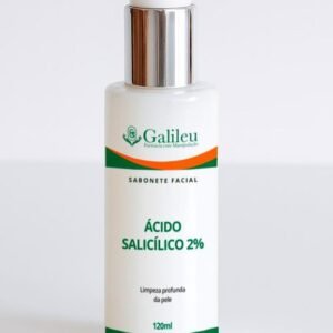 Sabonete Ácido Salicílico 2% - 120ml - Limpeza e Cuidado para Peles Acneicas