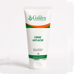 Creme Antiacne - Controle e Cuidado para a Pele Oleosa e Acneica