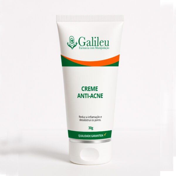 Creme Antiacne - Controle e Cuidado para a Pele Oleosa e Acneica