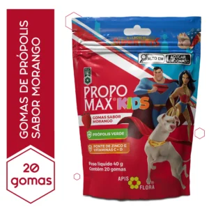 Propomax Kids - Gomas Sabor Morango - Suplemento Infantil para Imunidade e Bem-Estar