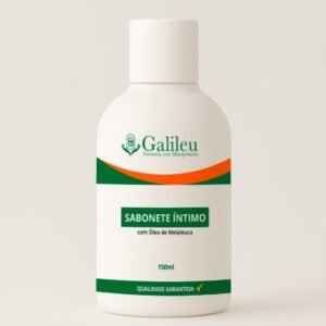 Sabonete Líquido Íntimo com Óleo de Melaleuca - Higiene e Proteção Diária - 150ml