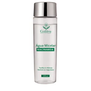 Água Micelar com Niacinamida – Limpeza e Cuidado Avançado da Pele - 100ml