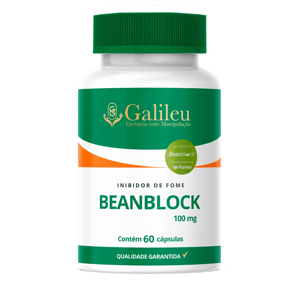 Cápsulas Beanblock 100mg – Inibidor Natural de Fome c/ Selo de ...