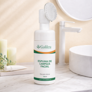 Espuma Facial para Pele Acneica e Oleosa – Limpeza e Equilíbrio para o Rosto - 150 ml
