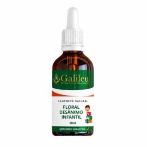 Floral Desânimo Infantil – Equilíbrio Emocional para Crianças e Bebês - 30ml