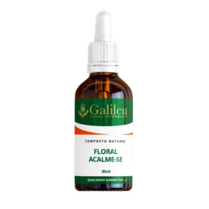 Floral Acalme-se Equilíbrio Emocional e Serenidade no Dia a Dia 30ml