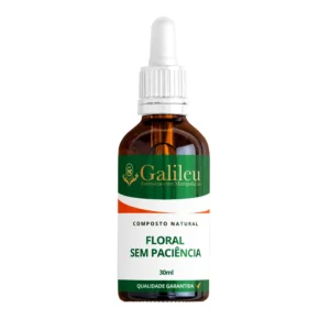 Floral Sem Paciência - Equilíbrio Emocional e Bem-Estar - 30ml