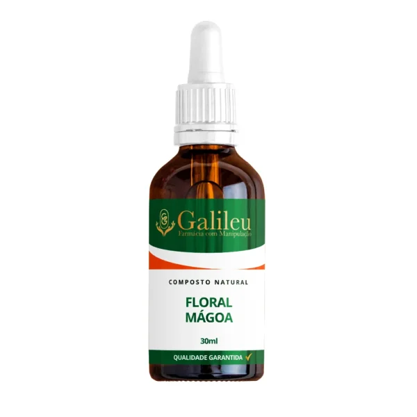 Floral Sensação de Mágoa Equilíbrio Emocional e Libertação do Passado 30ml