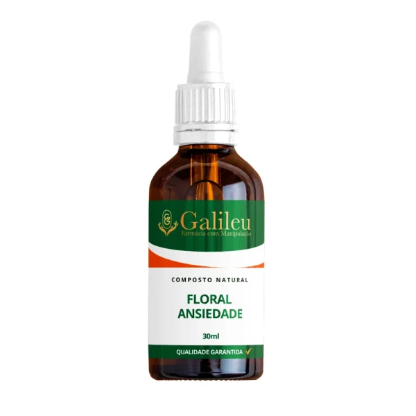 Floral para Ansiedade Equilíbrio Emocional e Bem-Estar 30ml