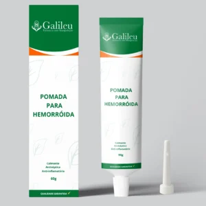 Pomada para Hemorroida - Alívio e Tratamento Local - 30g/60g/90g