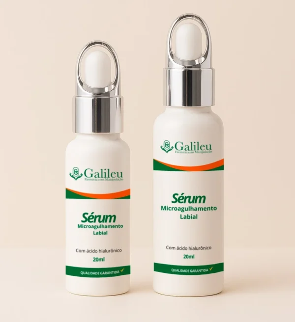 Sérum Microagulhamento Labial Hidratação, Volume e Rejuvenescimento 20,30 ml