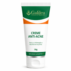Creme Antiacne - Controle e Cuidado para a Pele Oleosa e Acneica - 30g