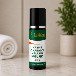 Creme Clareador Melasma Noturno – Tratamento Intensivo para Manchas e Uniformização da Pele 30g,60g