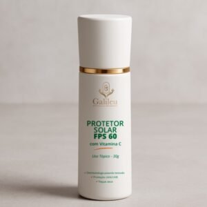 Filtro Solar com Vitamina C - Proteção Avançada e Cuidado para a Pele - 30g