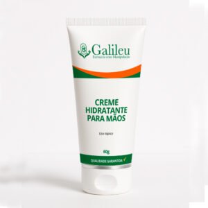 Creme para Mãos Hidratante – Proteção, Regeneração e Toque Aveludado - 60 g