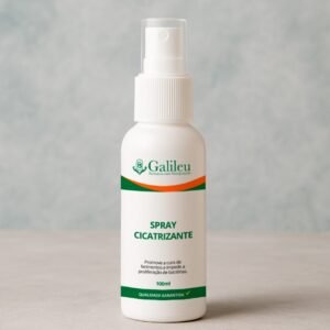 Spray Cicatrizante – Cuidado Natural e Eficaz para Ferimentos - 100 ml